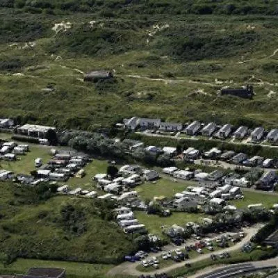 Caravan 2 Persoons 1,5 Km Van Strand キャンプ場 エイマイデン
